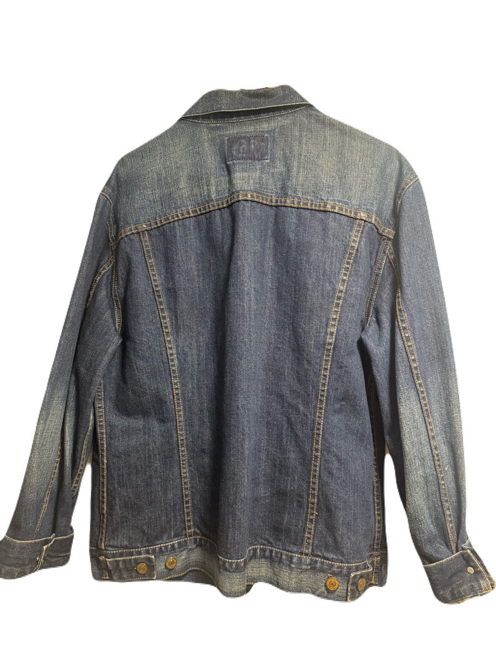 GAP 1969 Denim Jacket Medium Wash Trucker Style - Picture 2 of 2
